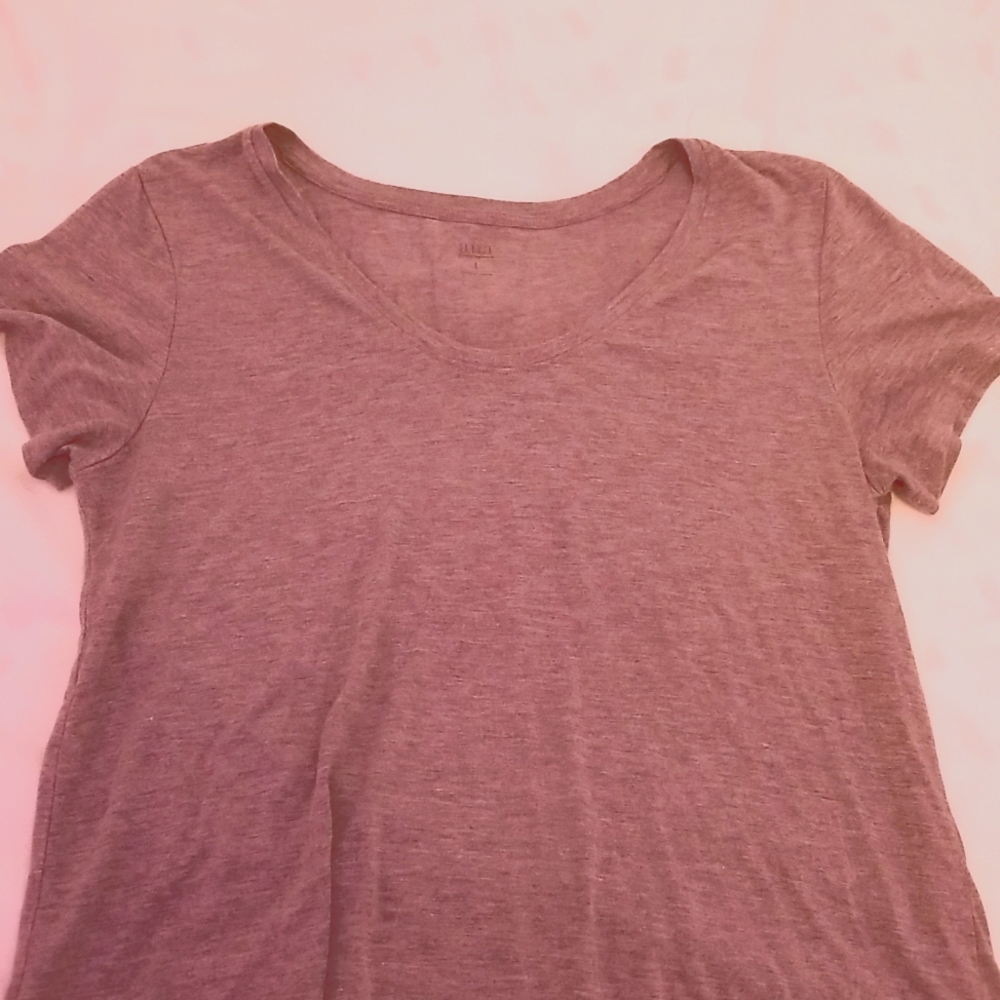 Womens Gray Top sz large